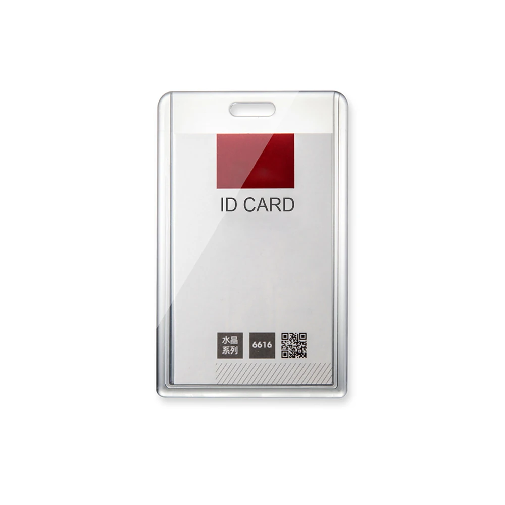 Acrylic Card Id Holder Transparent Bank Credit Badge Holder Photocard Crystal Card Bus Plastic Without Lanyard Protective Case wallet card holder card holder credit card holder card wallet id card holder id card case wallet card bag business card holder document card wallet card sleeve