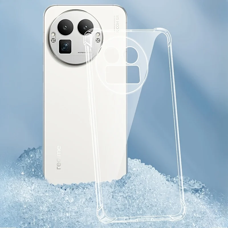 Transparent Soft Silicone Phone Case - Clear Back Cover
