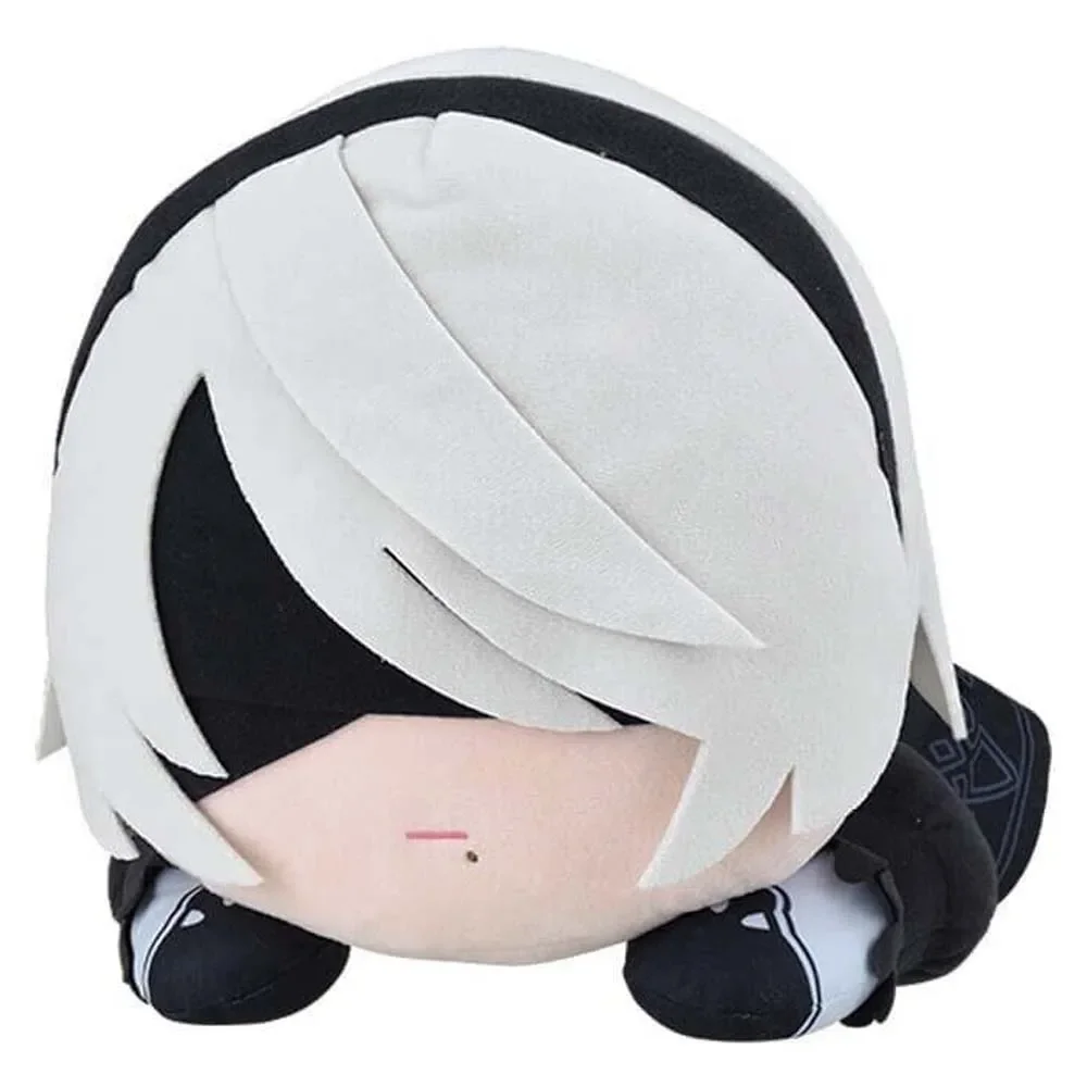 

Симпатичная японская аниме NieR Automata вер1.1a YoRHa № 2 Тип B 2B большая плюшевая подушка кукла игрушка 40 см детские подарки