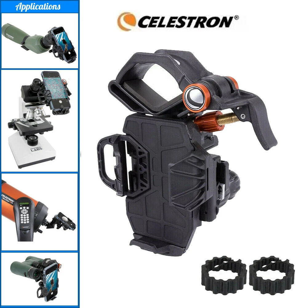 Celestron NexYZ 3 축 범용 스마트 폰 어댑터 천문 망원경 쌍안경 현미경 용 모바일 휴대 전화 마운트