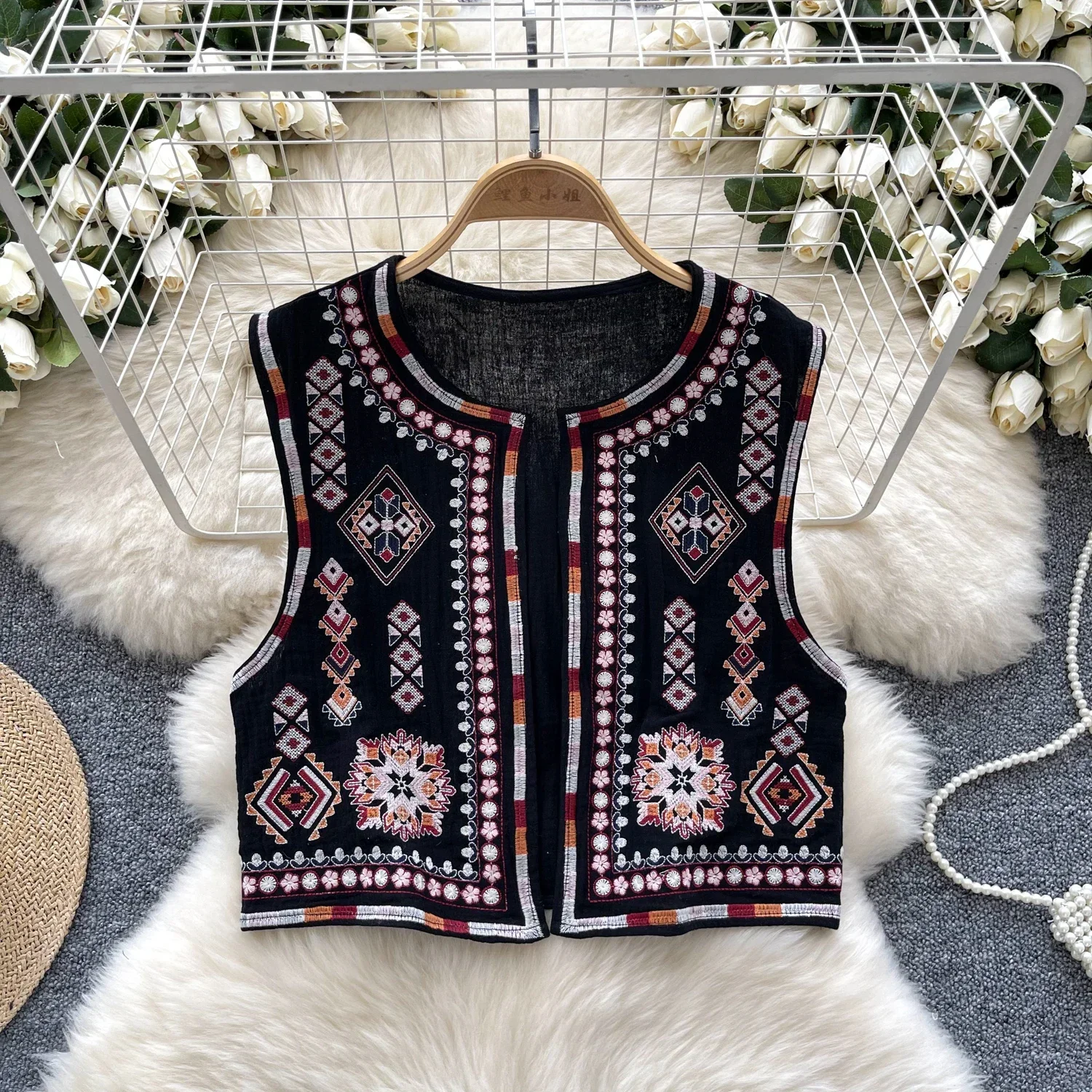 トップス ENFOLD 2024SS MINIMAL-SHAPE-VEST ENFOLD 2024SS MINIMAL-SHAPE-VEST