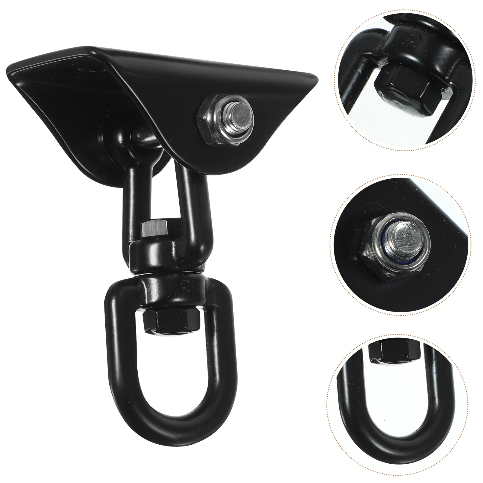 Swing Hook Hammock Hanging Supplies Ceiling Hooks Heavy Duty Replacement Parts Hanger Pad Carabiner Hangers for Clothes