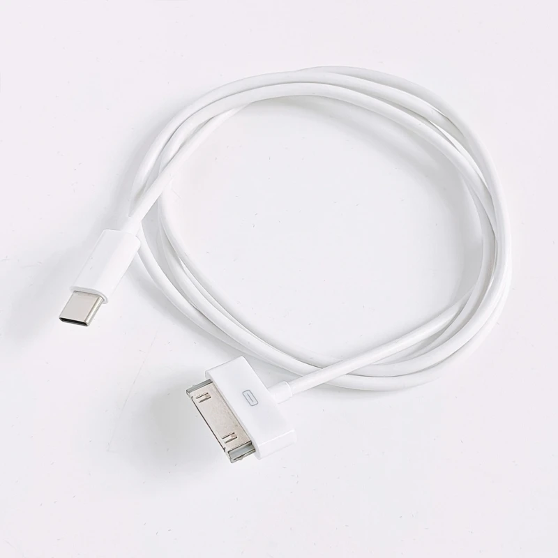 USB Type C to 30-Pin Charging and Data Sync Cable