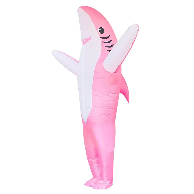 Handstand Clown & Shark Inflatable Costume 6