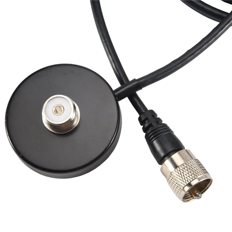 NEW-Oppxun 미니 듀얼 밴드 VHF UHF HH-N2RS 안테나 자석 마운트 포함 5M RG316 케이블 차량용 모바일 무전기 QYT TYT