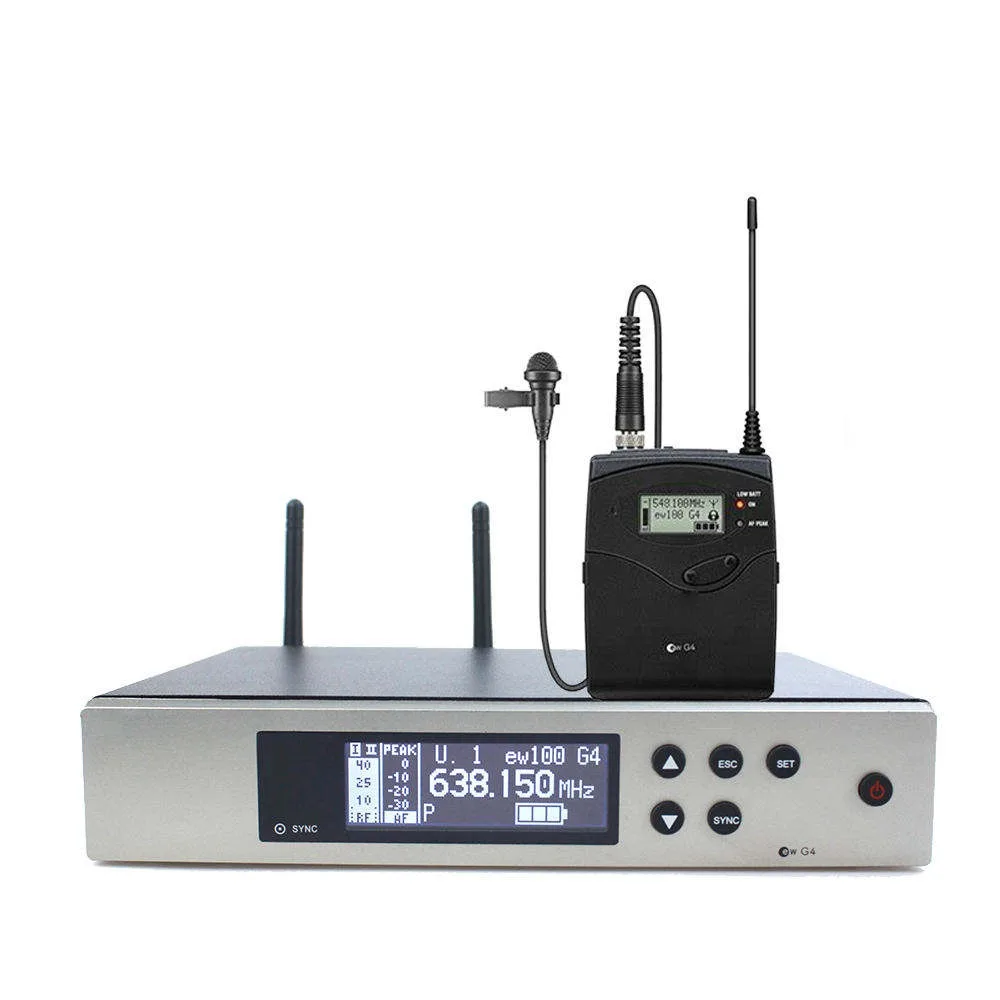 EW100 G4 EW135G4 오디오 UHF 무선 마이크 시스템 EW100G4 EW100 G4 핸드헬드 라펠 헤드폰 마이크