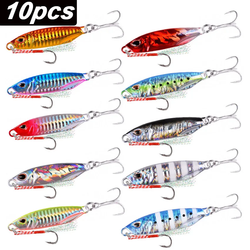 Lot De 25 Leurres De Pêche Style Gabarit/poisson - 3 Oz - Couleur Rouge/blanc - Pour Eau Douce Et Salée