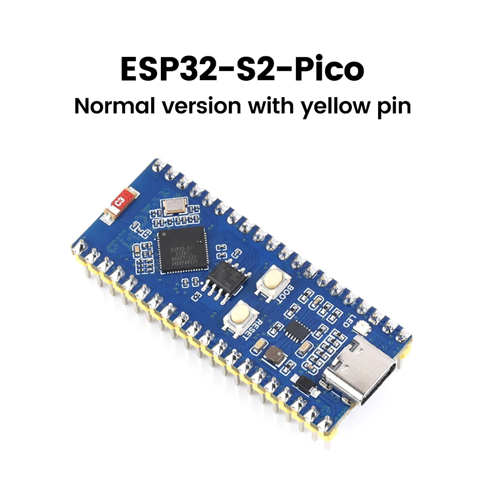 

Esp32-S2 Pico Wifi Development Board Microcontroller Single Core 32-Bit 0.96-Inch Lcd Display Screen Development Board