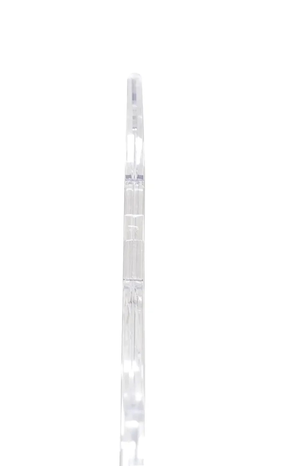 NAHANCO 505 Plastic Dress Hanger, Middle Heavy Weight, 17", Clear (Pack of 100) 5