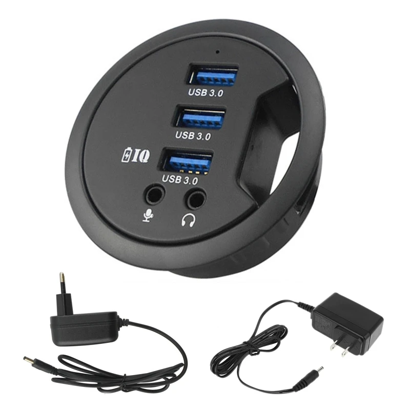 

Q1JF USB 3,0 Hub настольный адаптер Multi Splitter зарядные станции для мыши клавиатуры