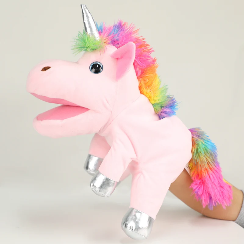 Marionnette main Licorne pour enfants