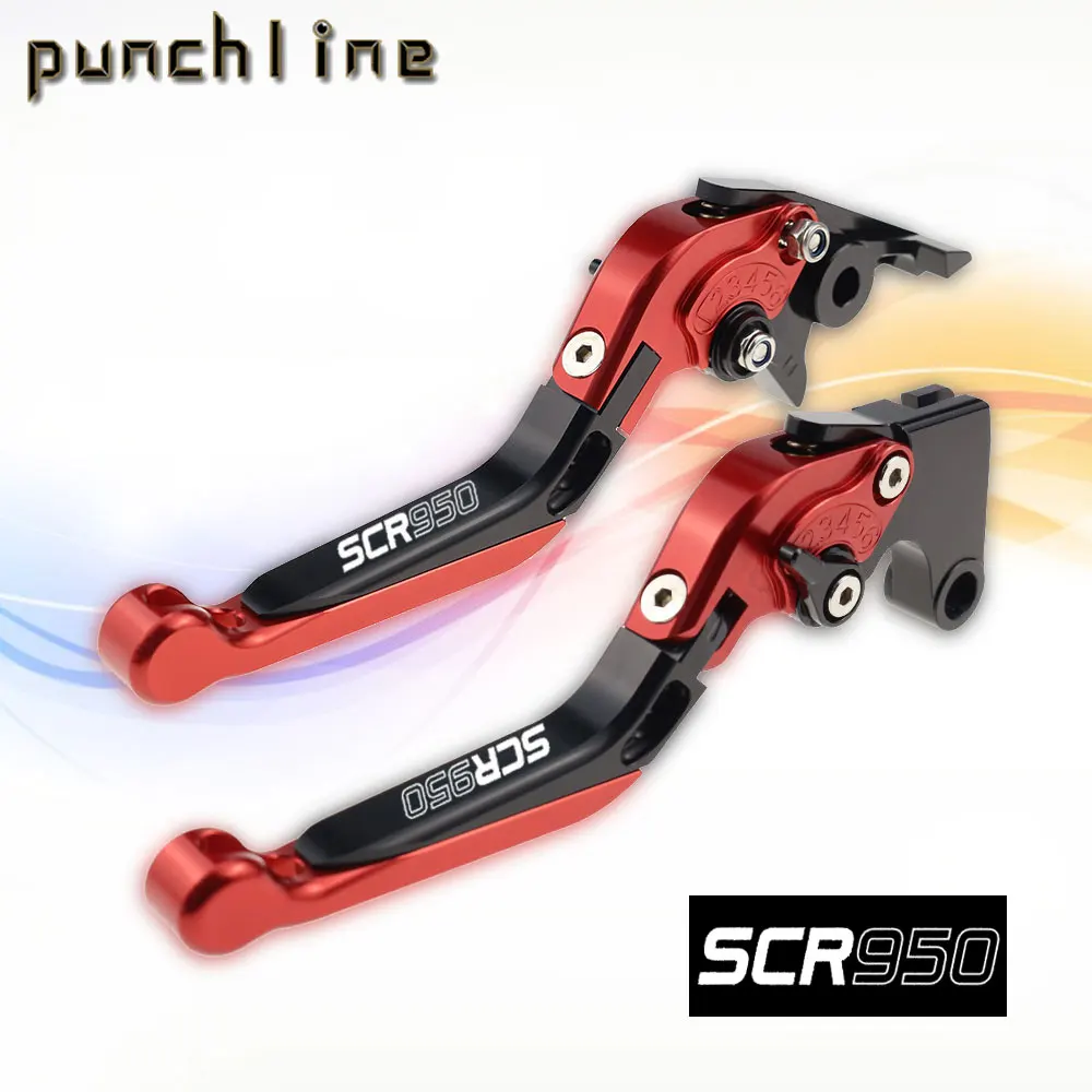 

Fit For SCR950 2017-2021 SCR 950 SCR-950 Motorcycle CNC Accessories Folding Extendable Brake Clutch Levers Adjustable Handler