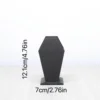 Gothic Coffin Shaped Makeup Brush Holder - Lightweight Plastic Desktop Organizer for Dresser or Office Playor 5