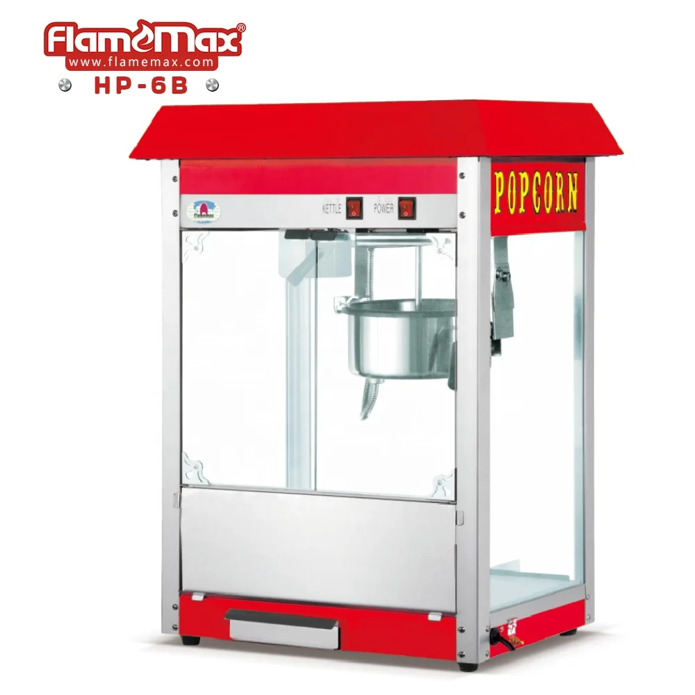 HGP-8A 8Oz Commercial Gas Popcorn Machine Popcorn Maker Ce Approval
