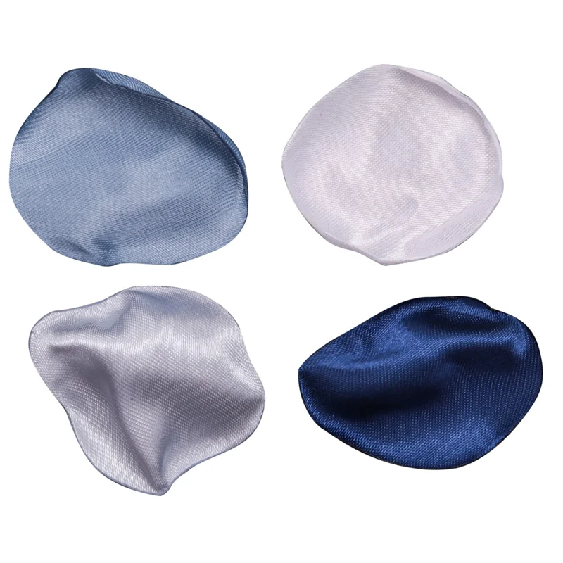 

500Pcs Silk Rose Petals Dusty Blue Navy Flower Petals for Wedding Flower Girl Basket Aisle Scatter Dinner Table Party