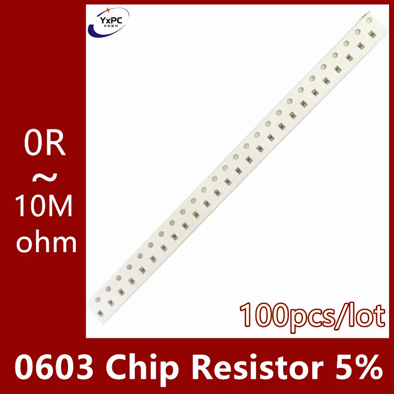 100pcs 0603 5% SMD resistor 1/10W 0R ~ 10M 0 1 10 100 150 220 330 470 ohm 1K 2.2K 10K 100K 1M 0R 1R 10R 100R 150R 220R 330R 470R 100pcs 0603 1% smd resistor 0r 10m 1 10w 1r 10r 100r 150r 220r 330r 1k 2 2k 10k 100k 1m 10m 0r 1r 10r 100r 150r 220r 330r 470r