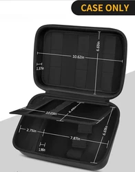 Barber Essentials Portable Organizer Bag for Clippers and Supplies (Black)