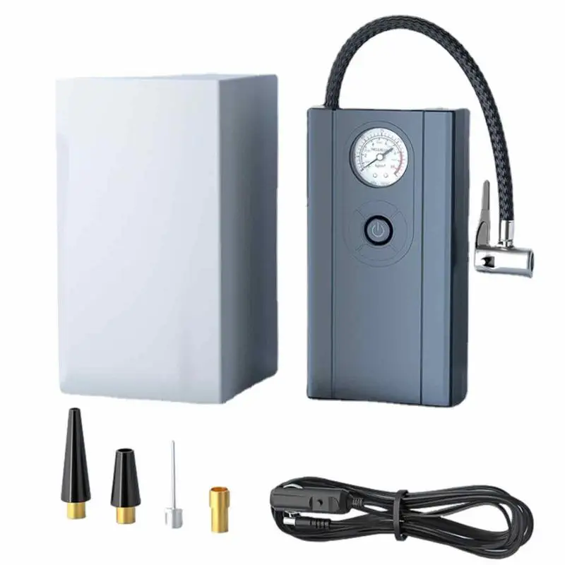 

Car Air Pump Inflatable Pump Portable Handheld Wireless air compressor Tyres Inflator For Bicycle car and other vehicles