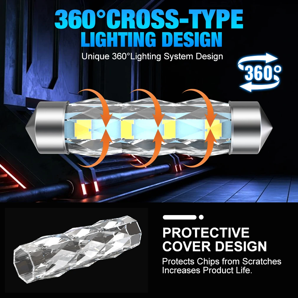 XSTORM C5W LED Dome Light Image 2