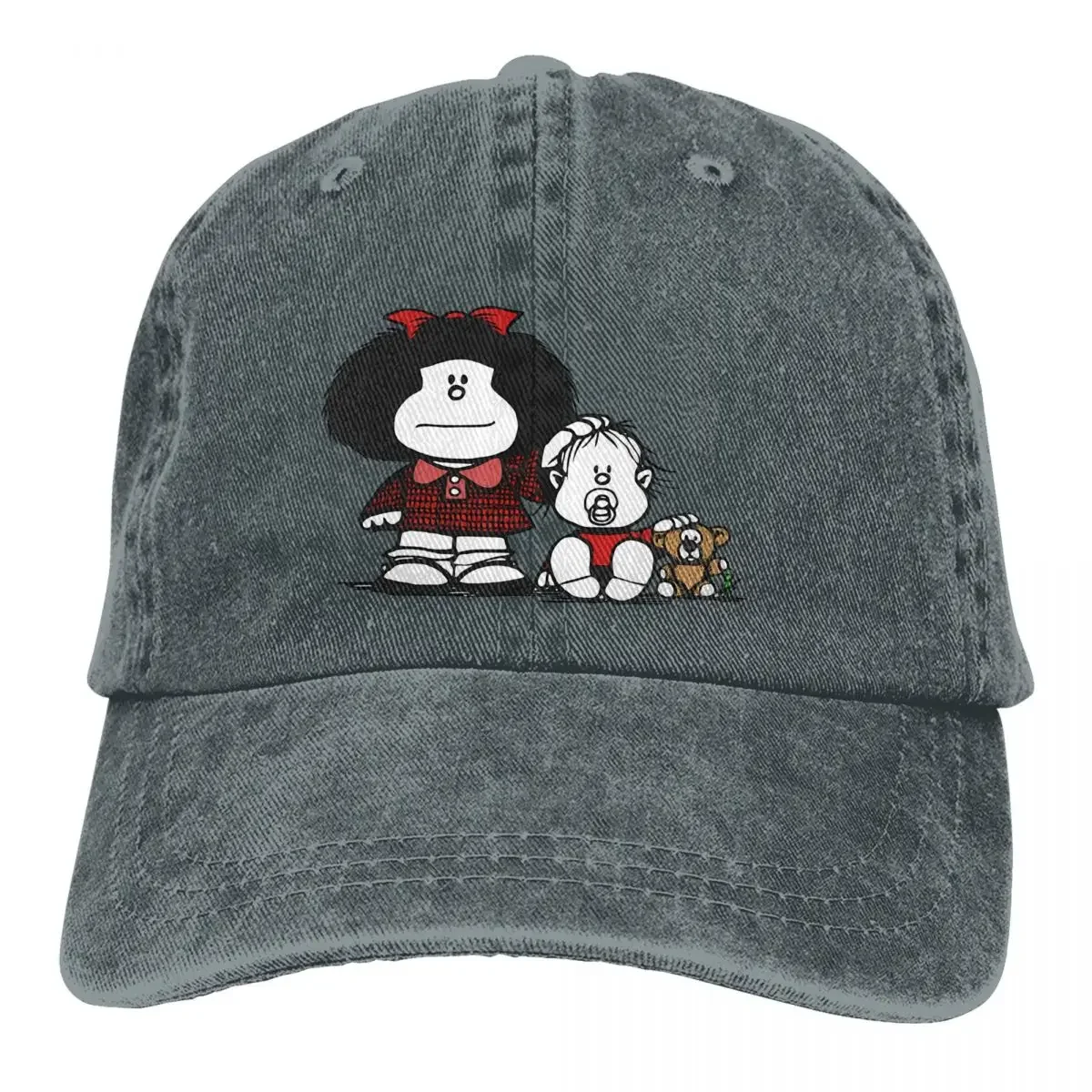 

Family Baseball Caps Peaked Cap Mafalda Cartoon Sun Shade Hats for Men