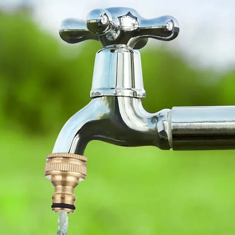 Tap Adapter 1/2/5PCS Universal Kitchen Brass Faucet Watering Garden Tools Tap Connector Mixer Hose Adaptor Basin Fitting