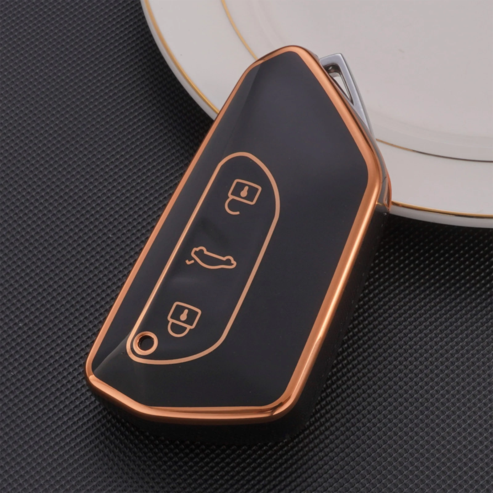TPU Car Key Cover VW Golf 8 Skoda Octavia A8 MK4 Mk8 Seat Leon Mk4 Cupra Formentor Car