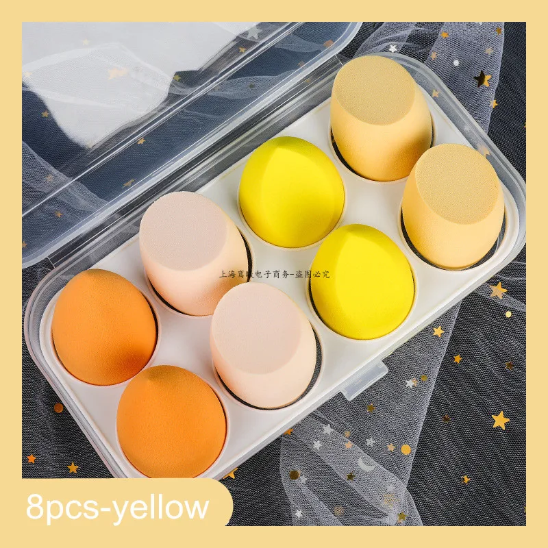 8pcs yellow and box