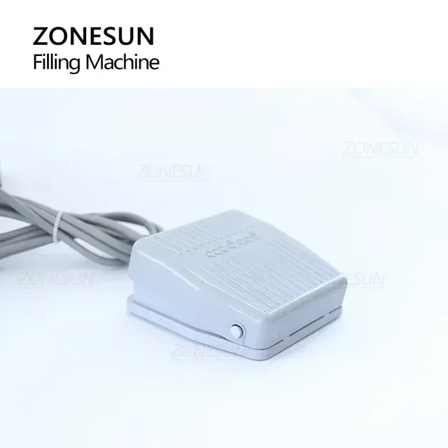 ZONESUN Liquid Filling Machine Digital Control Water Drink Perfume Juice Milk Small Bottle Jar Diaphragm Pump Packing ZS-GFK160 4