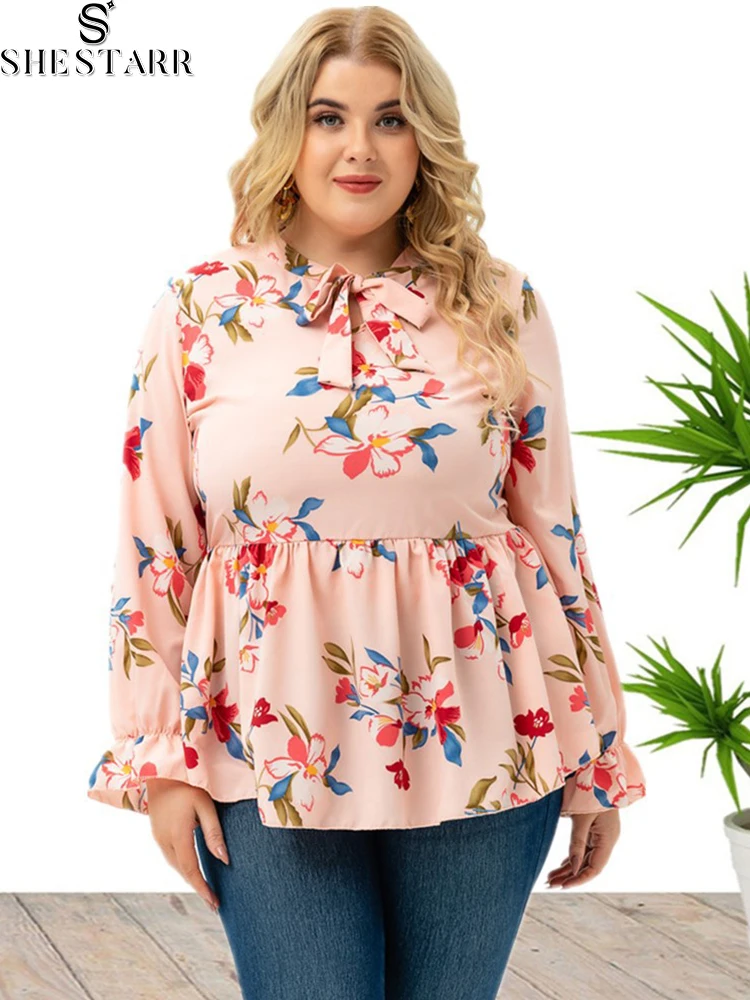 Shein Plus Size Tops Blouses  Tunic Tops Women Plus Size - Plus Size  Blouse Women - Aliexpress