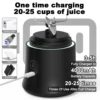 New 4000mAh Portable Juicer Cup 600ML 10-Leaf Blade Powerful Motor Mini Blender for Shakes Smoothis Blender Mixer Cup Outdoor 4
