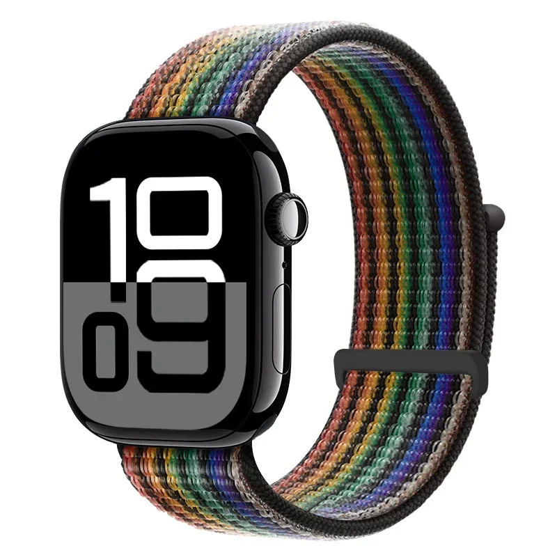 Nylon Loop Smart Watch Band Strap - Adjustable and Stylish Bracelet