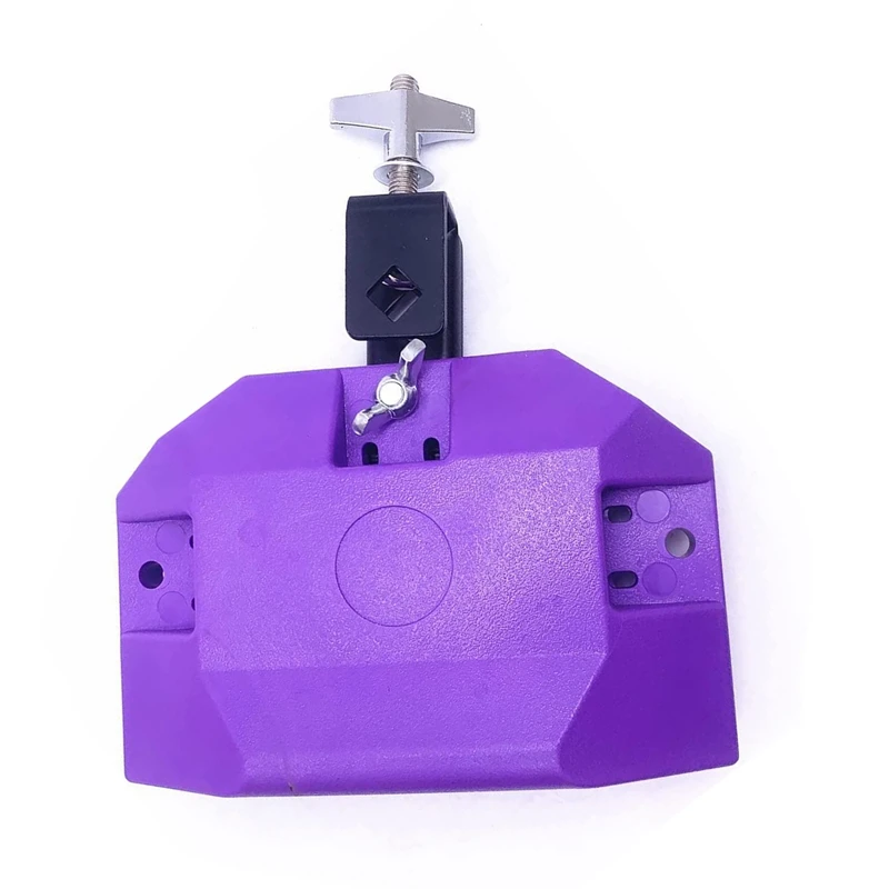 Musical Percussion Instruments Jam Drum Block Latin Percussion Musical Instrument Plastic With 3 Sided Mount Medium Pitch