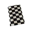 Checkerboard Plaid Bath Towel Soft Skin-Friendly Large Towels Comfortable Absorption Beach Towels Home Bathroom Towel Handtuch 1