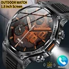 LIGE 1.8" Large Screen 800mAh Battery Bluetooth Call Men SmartWatch Sports Health Monitor Flashlight Smart Watch For Android IOS 1