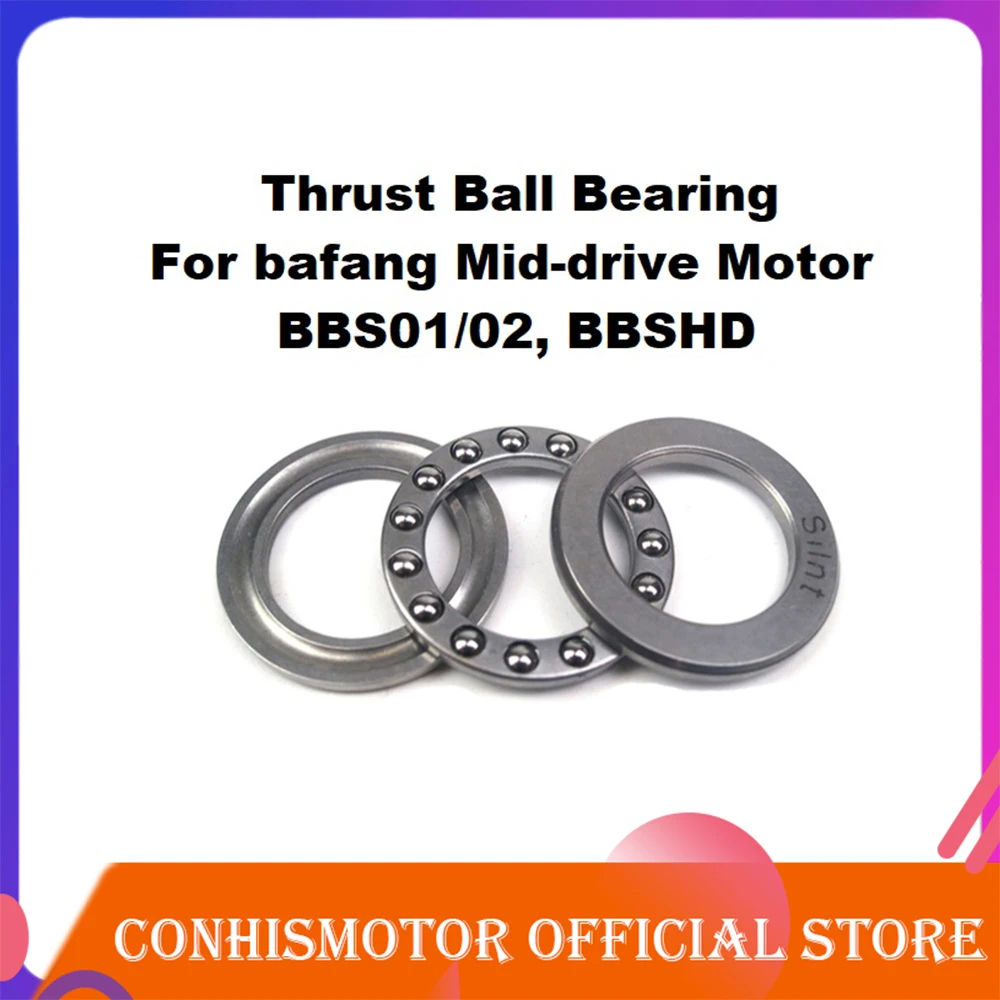 

3 шт. упорный шарикоподшипник для двигателя Bafang Mid-Drive BBS01/02 и BBSHD