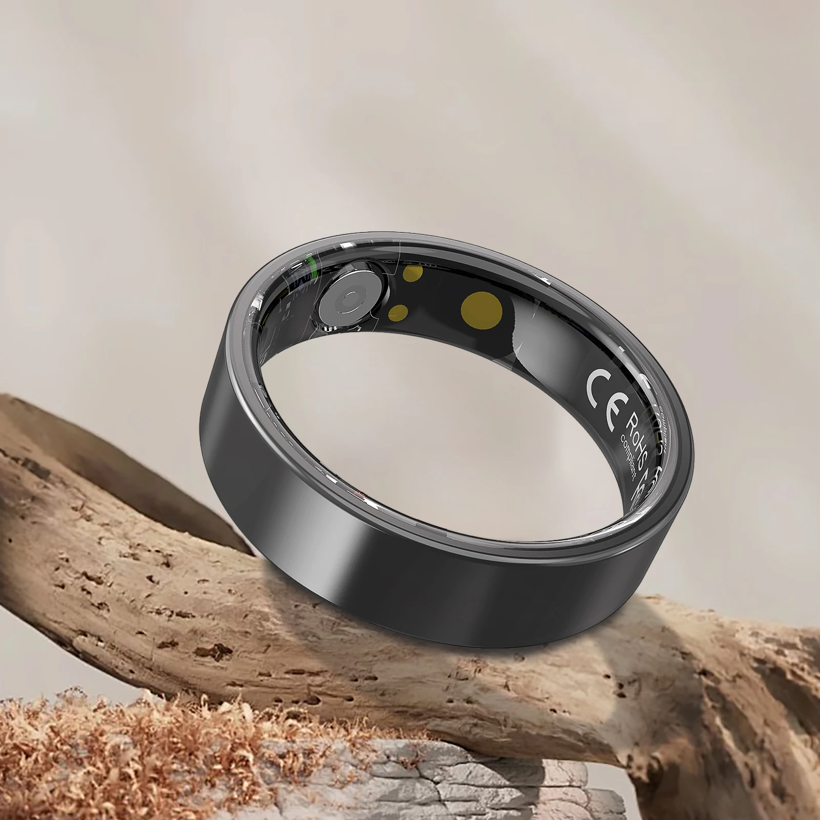 2026 New Smart Ring Men Women, Heart Rate Blood Oxygen and Sleep Monitor Smartring IP68 & 5ATM Waterproof, Multi-sport Mode Ring 3