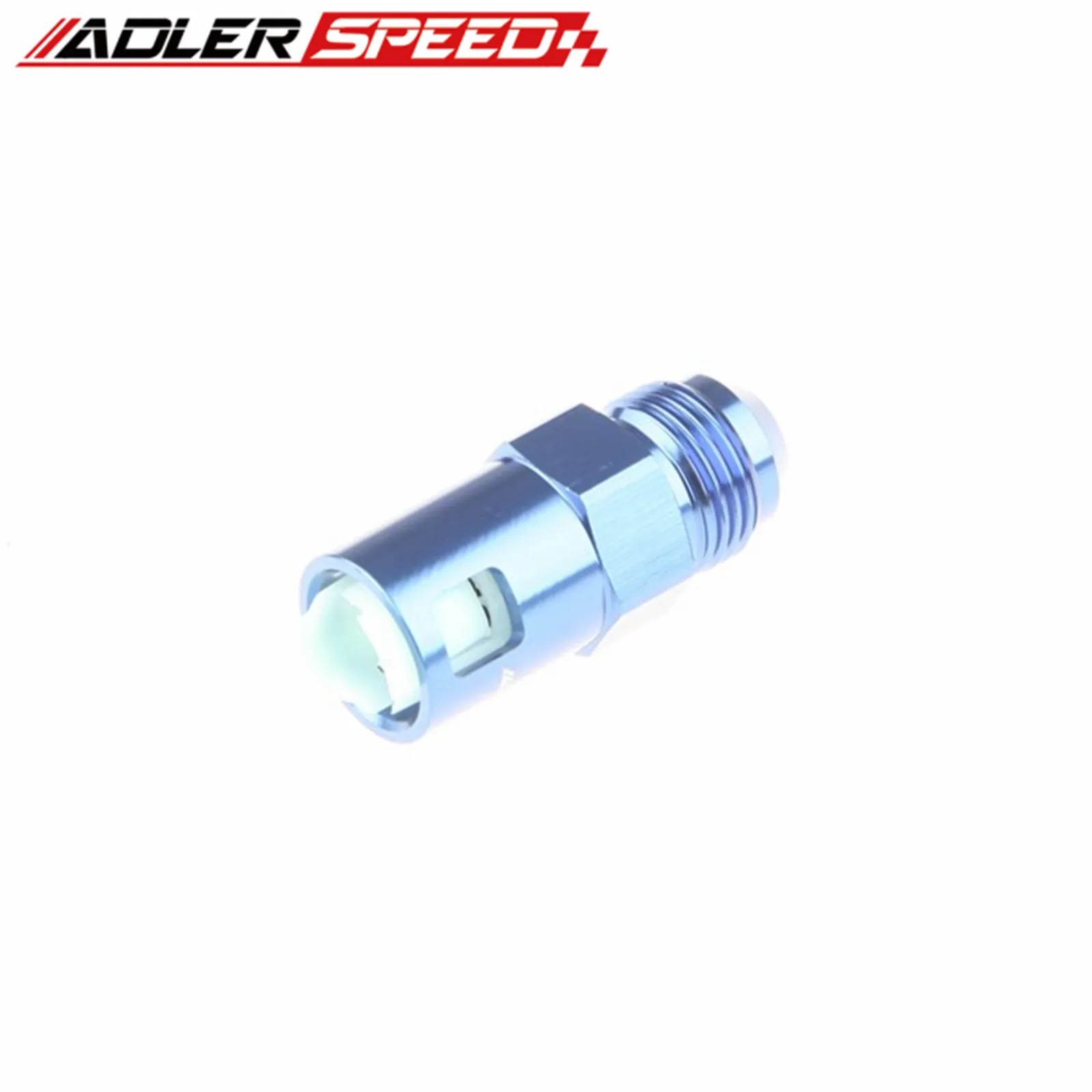 ADLERSPEED AN6-5/16 AN-6-3/8 AN8-3/8 암 빠른 연결 연료 라인 레일 어댑터, 파란색