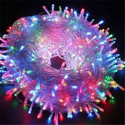 LED Christmas Fairy String Lights - Indoor/Outdoor Decorative Garland - 20M 200LED 220V EU (Multicolor)