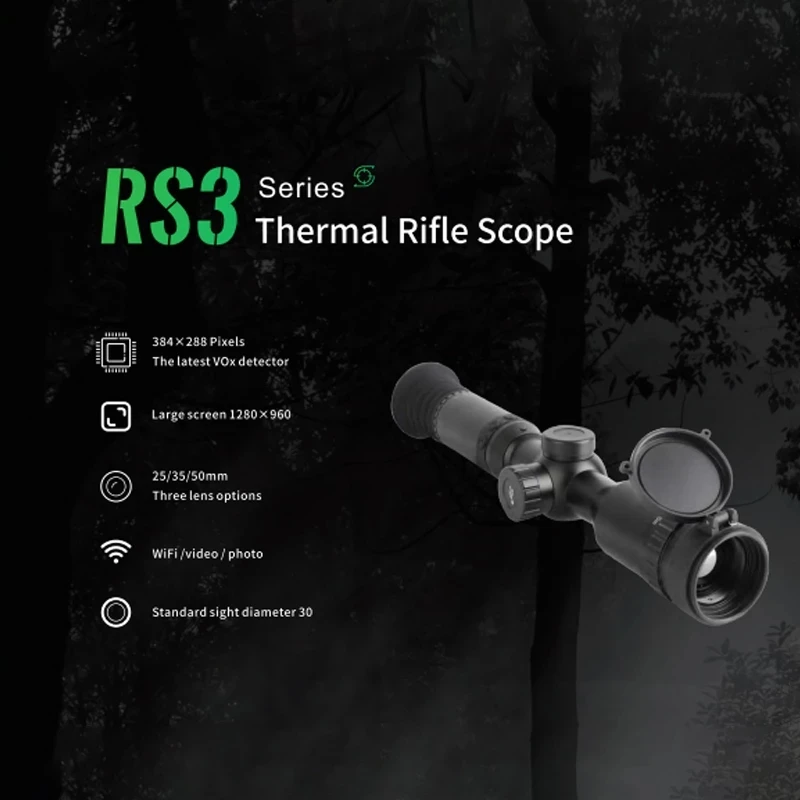 Рисунок 4 - RS3 Охотничий тепловизор 384x288