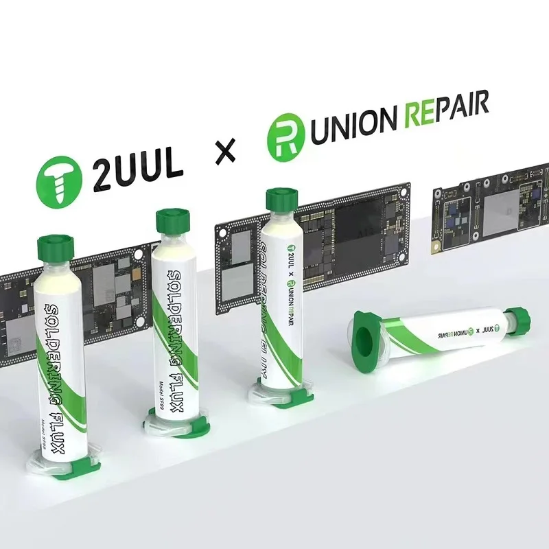 

2UUL SF99 High-quality Soldering Flux 2Pcs for Phone Computer Mainboard Chip BGA Welding Repair Low Temperature Soldering Paste