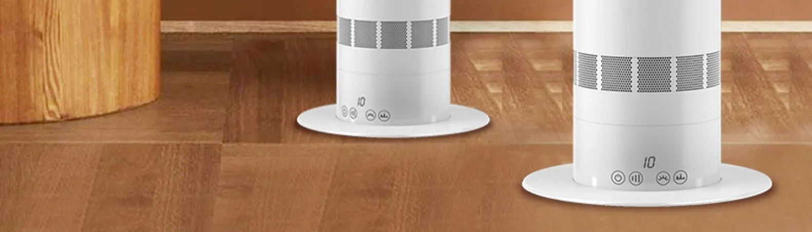 Description Picture 3 of itemBladeless Heater & Fan 2-in-1, 3-Speed Quiet Cooling & Heating, Oscillating Tower Fan, Safe for Kids/Pets, Remote Control, Energ