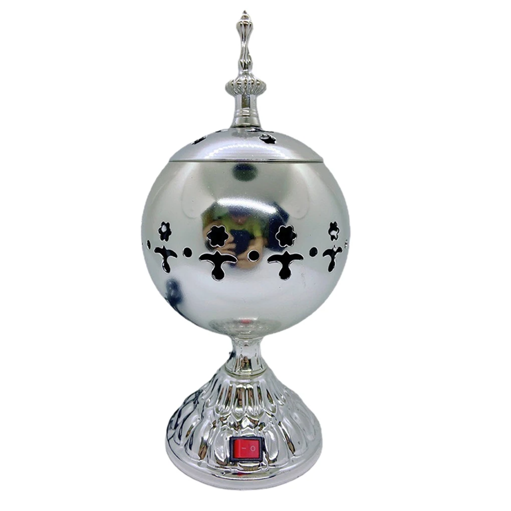 

Изысканный внешний вид ручной работы металлическая горелка для благовоний для домашнего декора