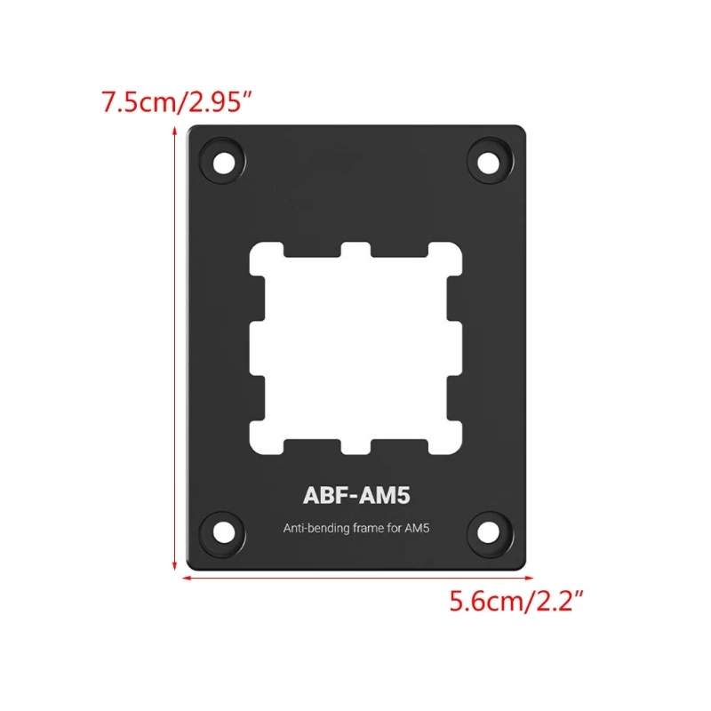 고급 AM5 CPU 접촉 프레임 AM5 CPU 냉각 및 굽힘 방지 버클 홀더용 내구성 있는 금속 버클 완벽한 액세서리