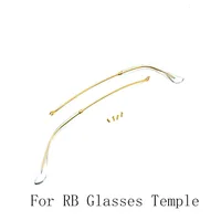 Glasses Temple Accessories For 3447 2447 Men And Women Myopia Mirror Frame Sunglasses Leg Gold Black Silver Gun Color 1