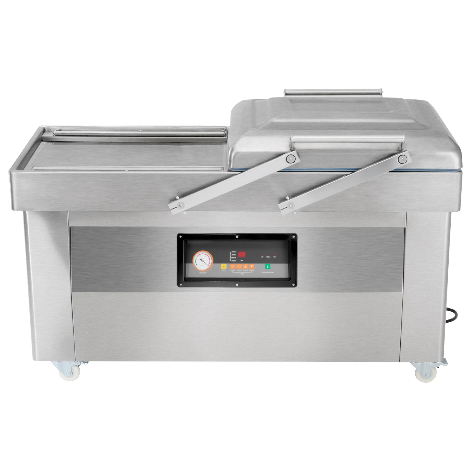 SucceBuy DZ-600-2S Chamber Vacuum Sealer 1200W Vacuum Packing Machine with 23.62" Sealing Length for Foods Meats Home Kitchen