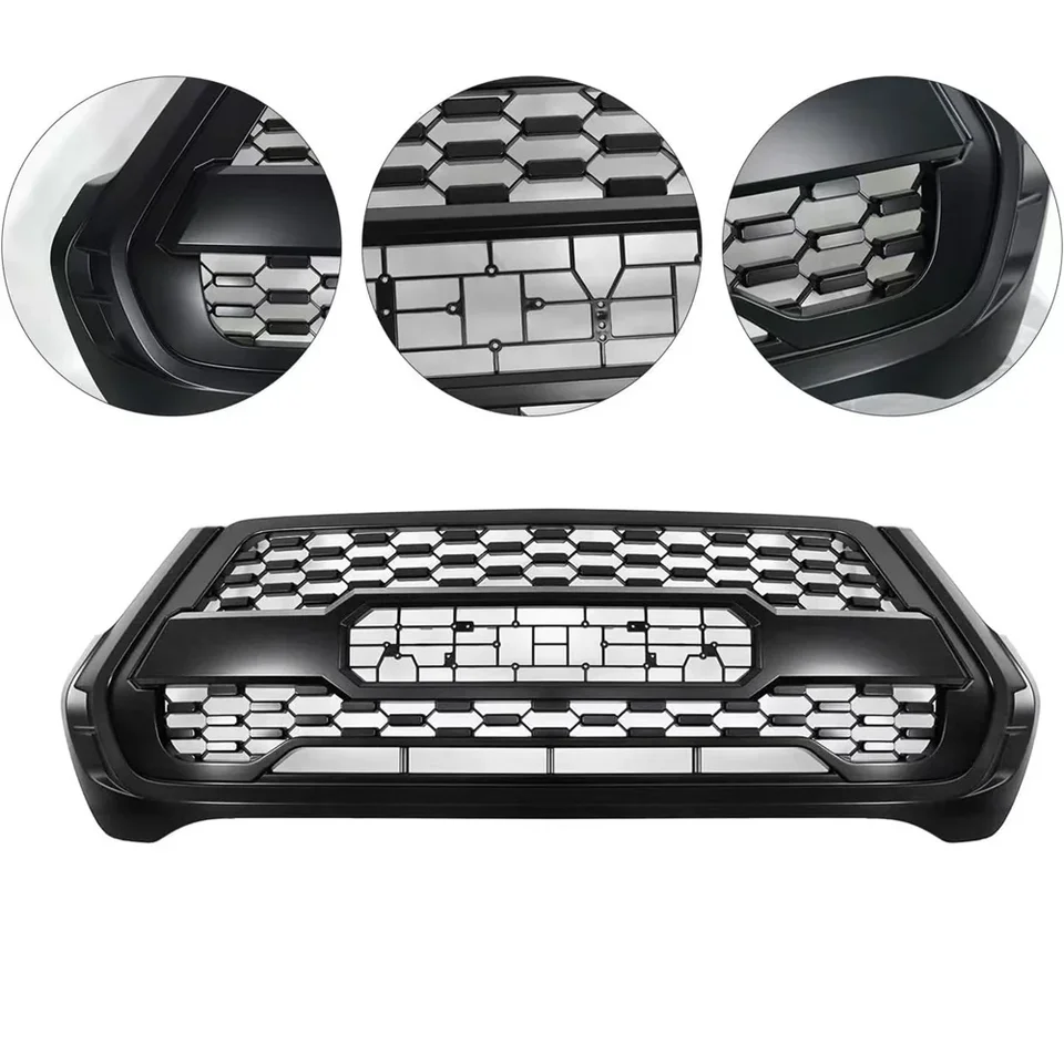 stile della aglia TRD della griglia della parte anteriore degli accessori 4x4 per la doppia carrozza di Toyota Hilux Revo Rocco 2018