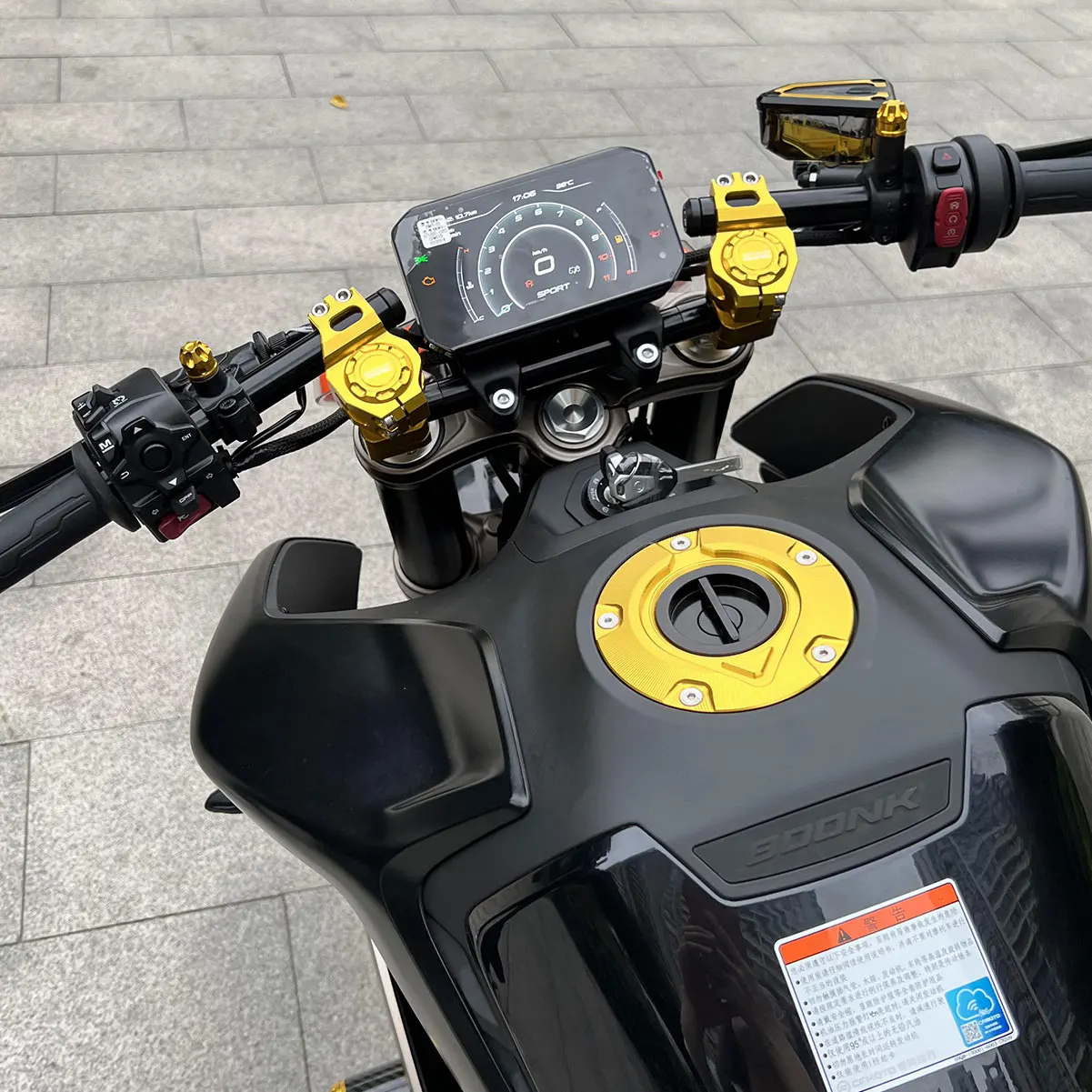2023  ڵ  Ƽ ,   ũν , CNC ȭ, CFMOTO 800NK  Speed