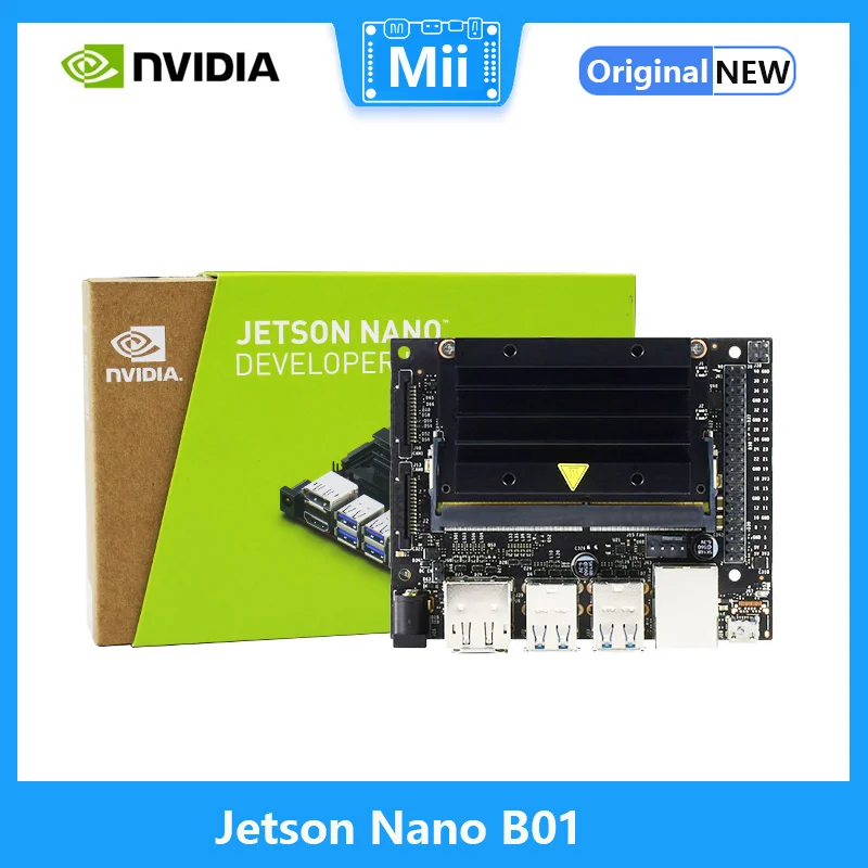

Набор разработчиков Jetson Nano B01 4 Гб, небольшой мощный компьютер для разработки с искусственным интеллектом, поддержка бега, нейрольные сети за пределами Raspberry