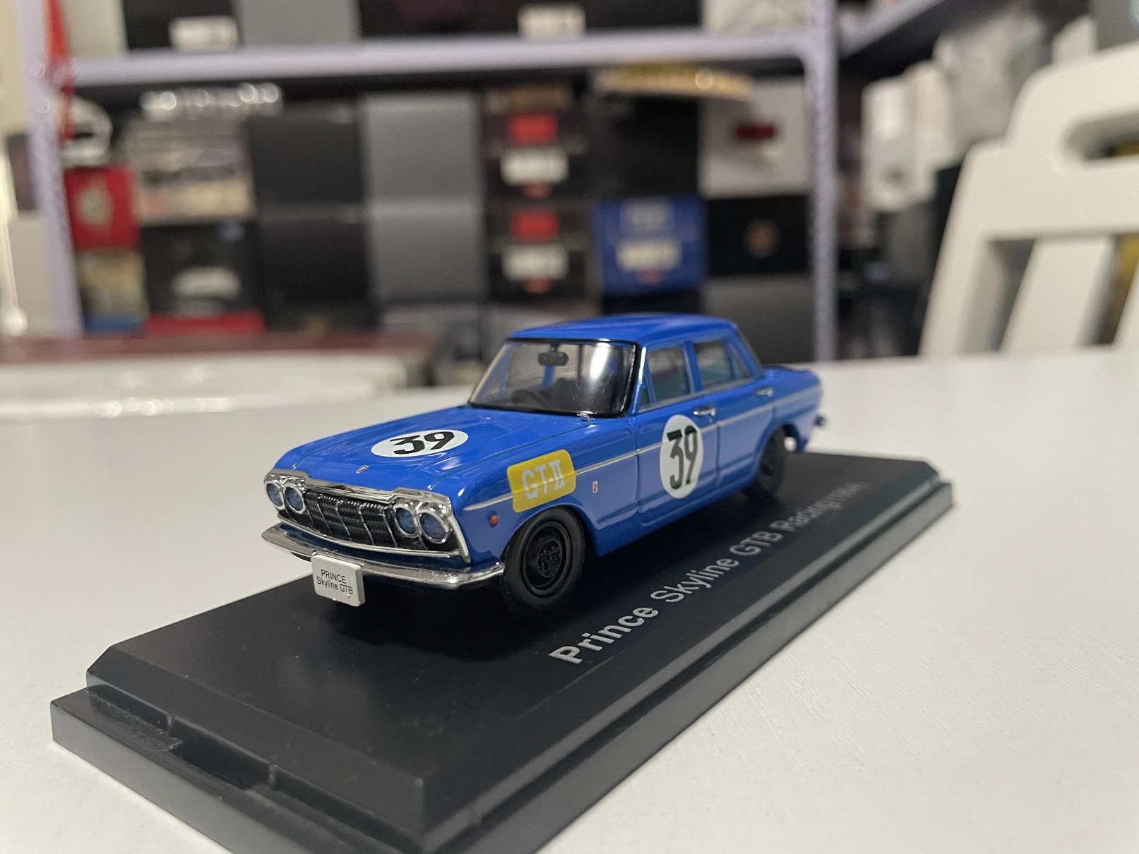 お気に入り】 アシェット 43 国産 名車 コレクション 日産 プリンス スカイラインGTB レーシング 1964 ミニカー Hachette  Prince Skyline GTB Racing