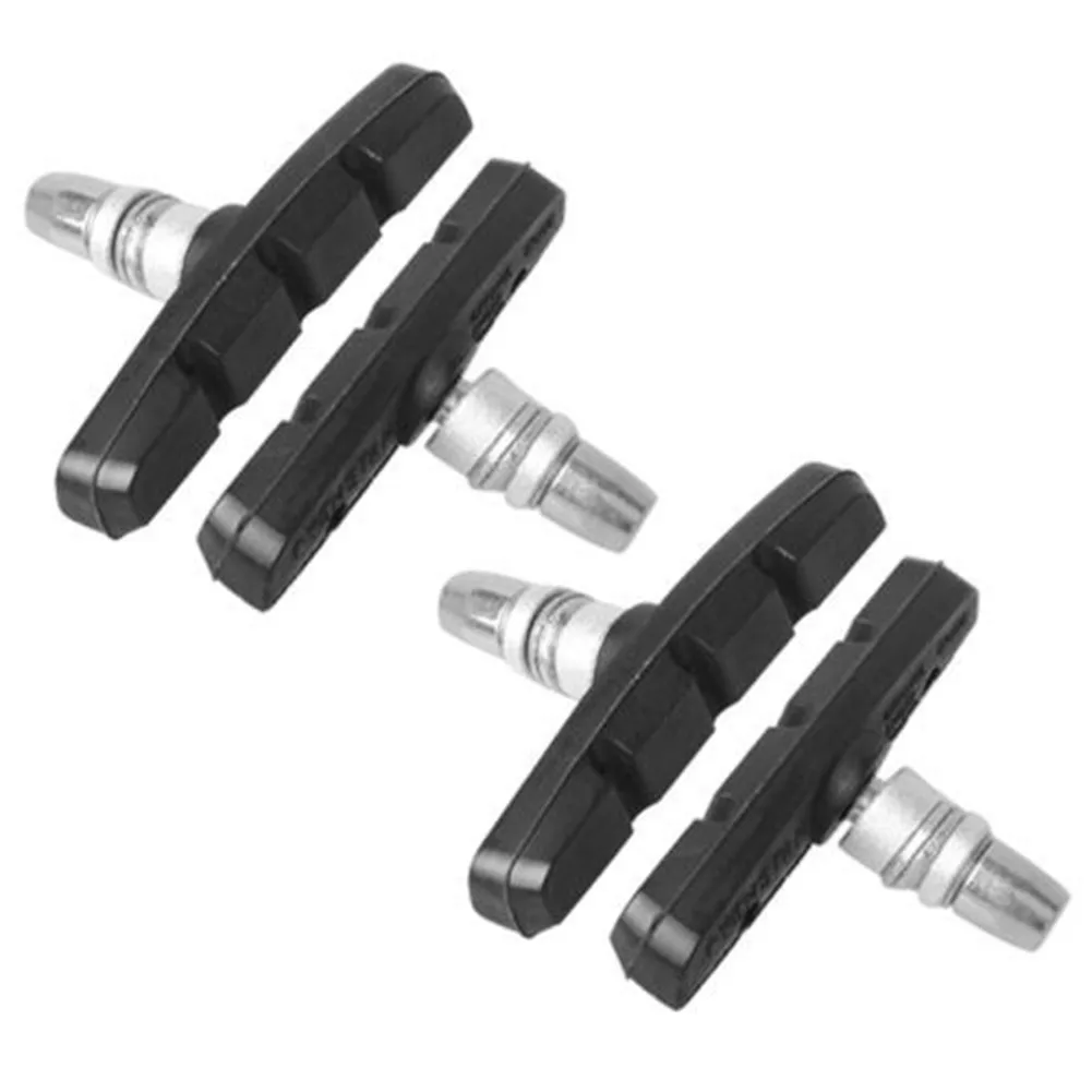 4pcs/set MTB Mountain Bike Brake Pads Blocks Durable Rubber Silent